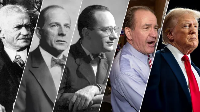 A line of original right thinkers and politicians